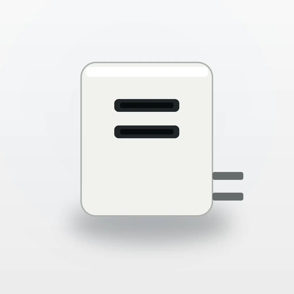 65W GaN 双 USB-C 充电器